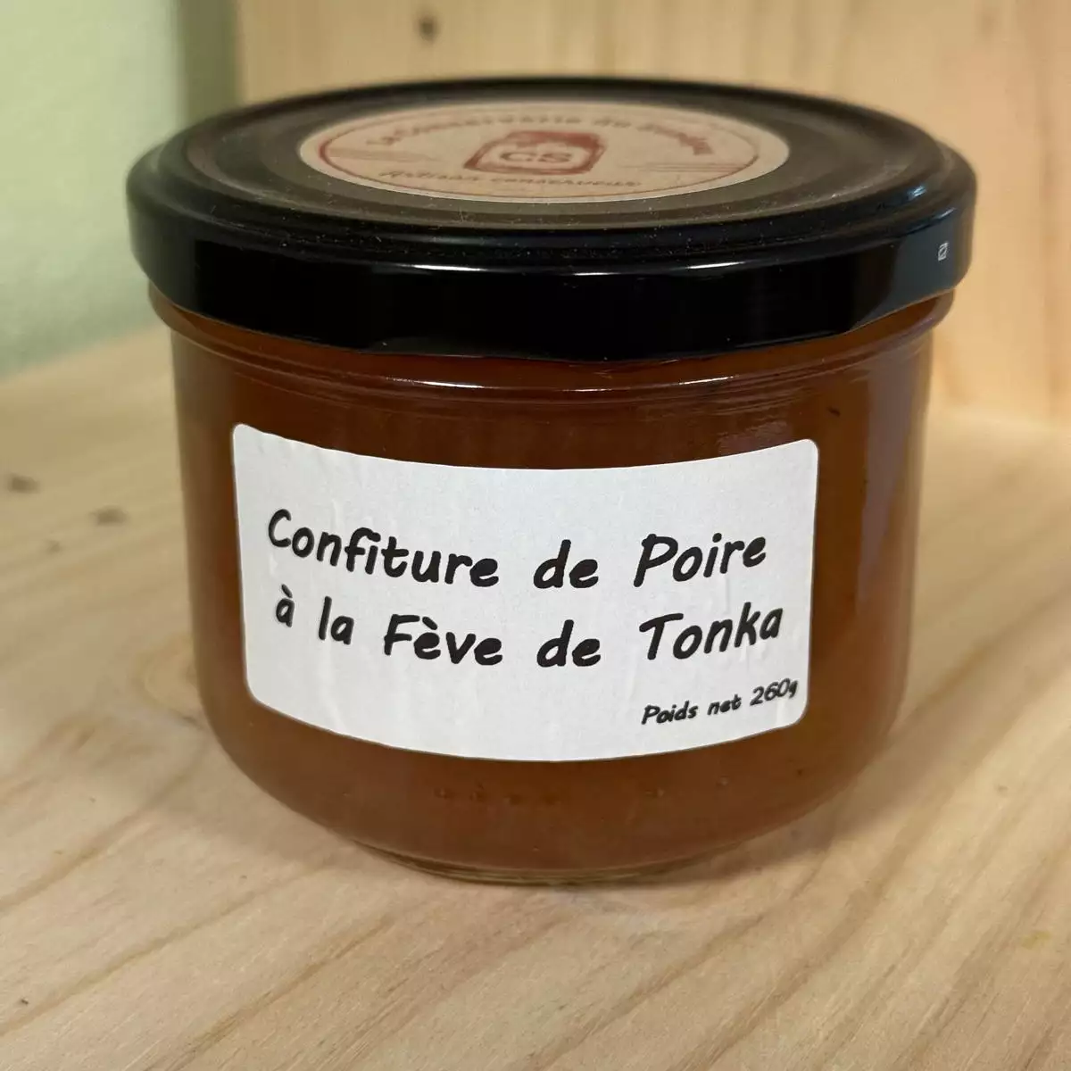 Confiture de Poire à la Fève Tonka